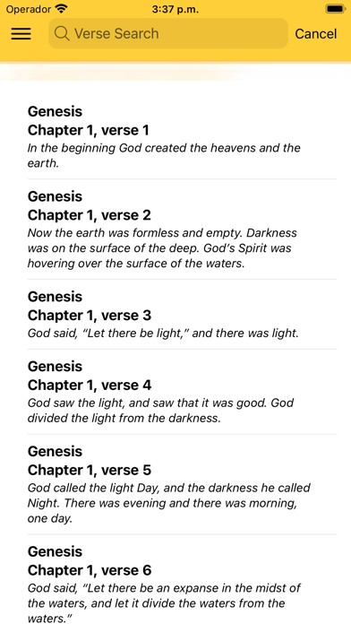 The Bible and daily mass Screenshot