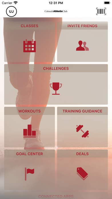 Colorado Athletic Club. Screenshot