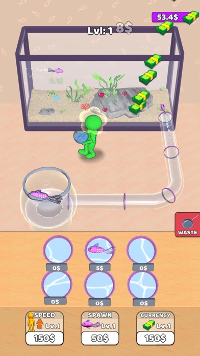 Idle Aquarium: Fish Tank Games Screenshot