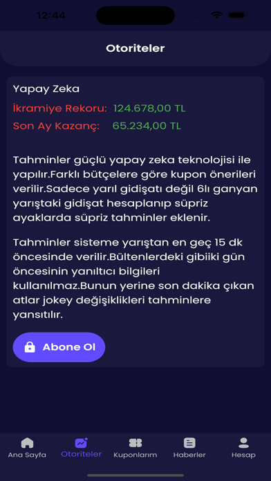 Bankom At Yarışı Altılı Ganyan Screenshot