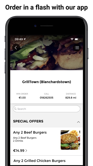 GrillTown - Burgers & Kebabs Screenshot 1 - AppWisp.com GrillTown - Burgers & Kebabs Screenshot 1 - AppWisp.com
