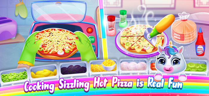 Cute Chef Unicorn Cook Recipes