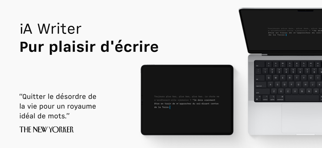 ‎iA Writer Capture d'écran