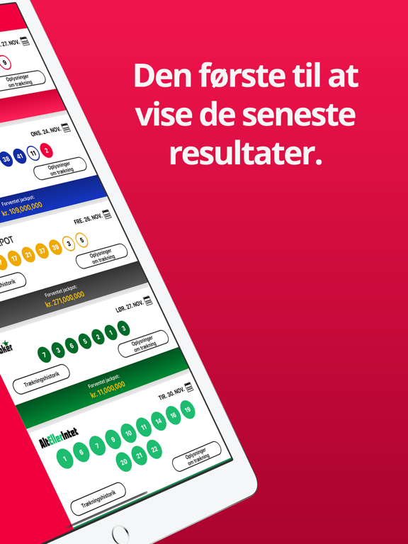 Screenshot #5 pour Danske Lotto