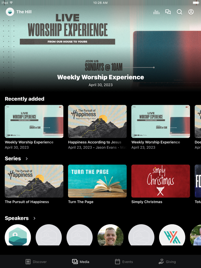 Church on The Hill  Riverside