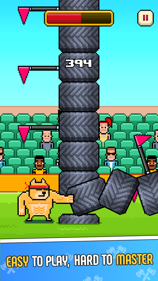 #5. Timberman (iOS) 由: Digital Melody