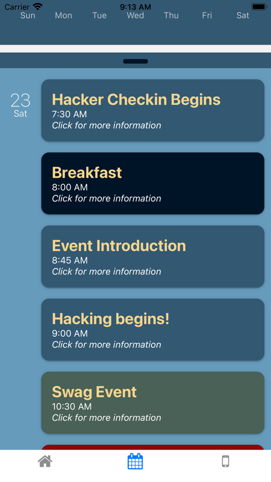 #2. hackUMBC 2023 (iOS) 게시자: Claire Kim