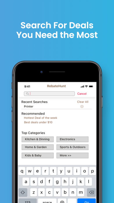 RebateHunt: Deals and Coupons Screenshot