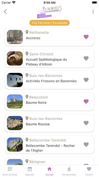 Baronnies Tourisme Screenshot