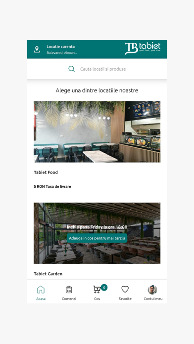 Tabiet Food Screenshot