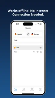 spanish-german dictionary + iphone screenshot 1
