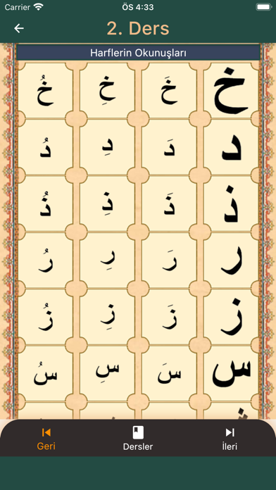 Arapça Öğrenelim Sesli Dersler Screenshot