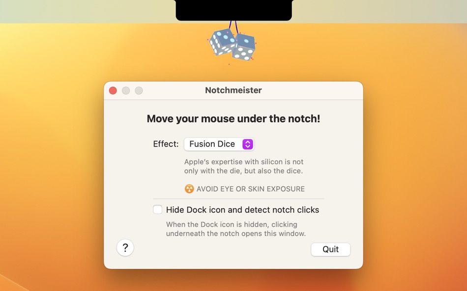 #3. Notchmeister (macOS) 由: The Iconfactory