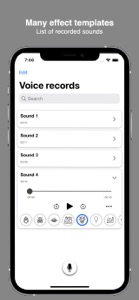 Voice Changer - Change a voice screenshot #1 for iPhone