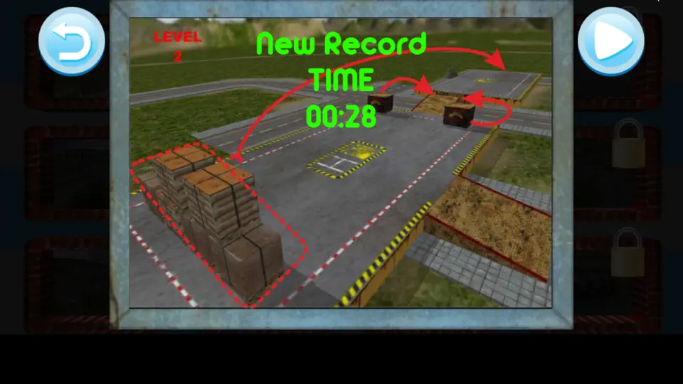 Captura de pantalla de Fork Lift 3D en iPhone 2