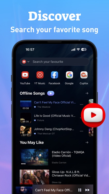 Offline: Music Player & Video