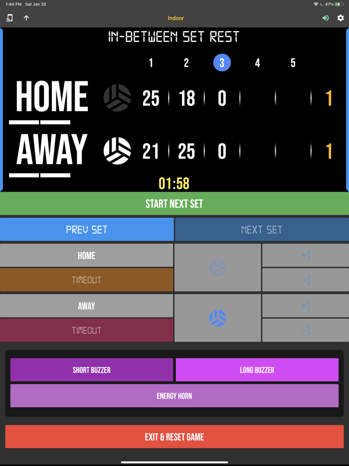 BT Volleyball Controller