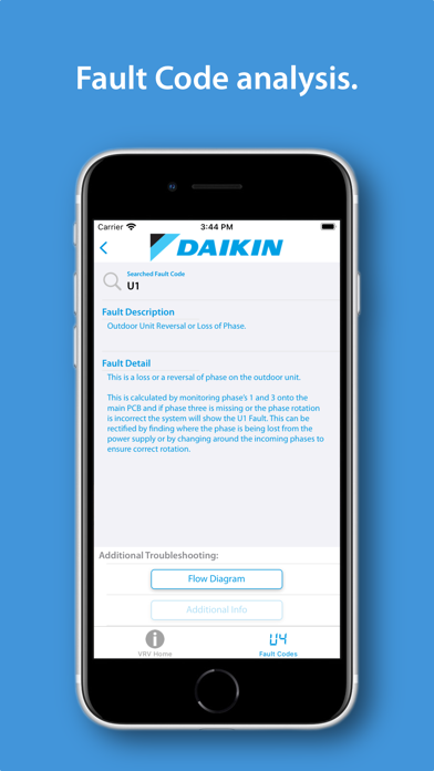 Daikin Service Screenshot