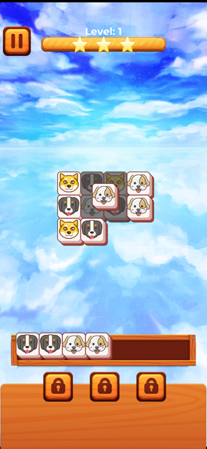 ‎Tile Match: Dog Matching Screenshot