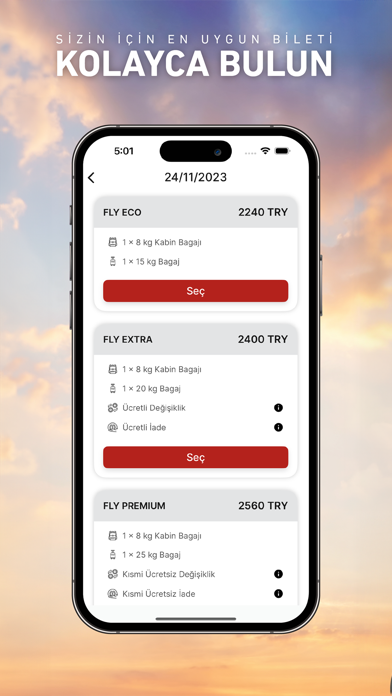 FLY KIBRIS AIRLINES Screenshot