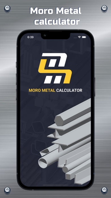 Moro Metal Calculator Screenshot