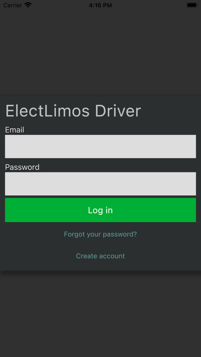 ElectLimos Driver Screenshot