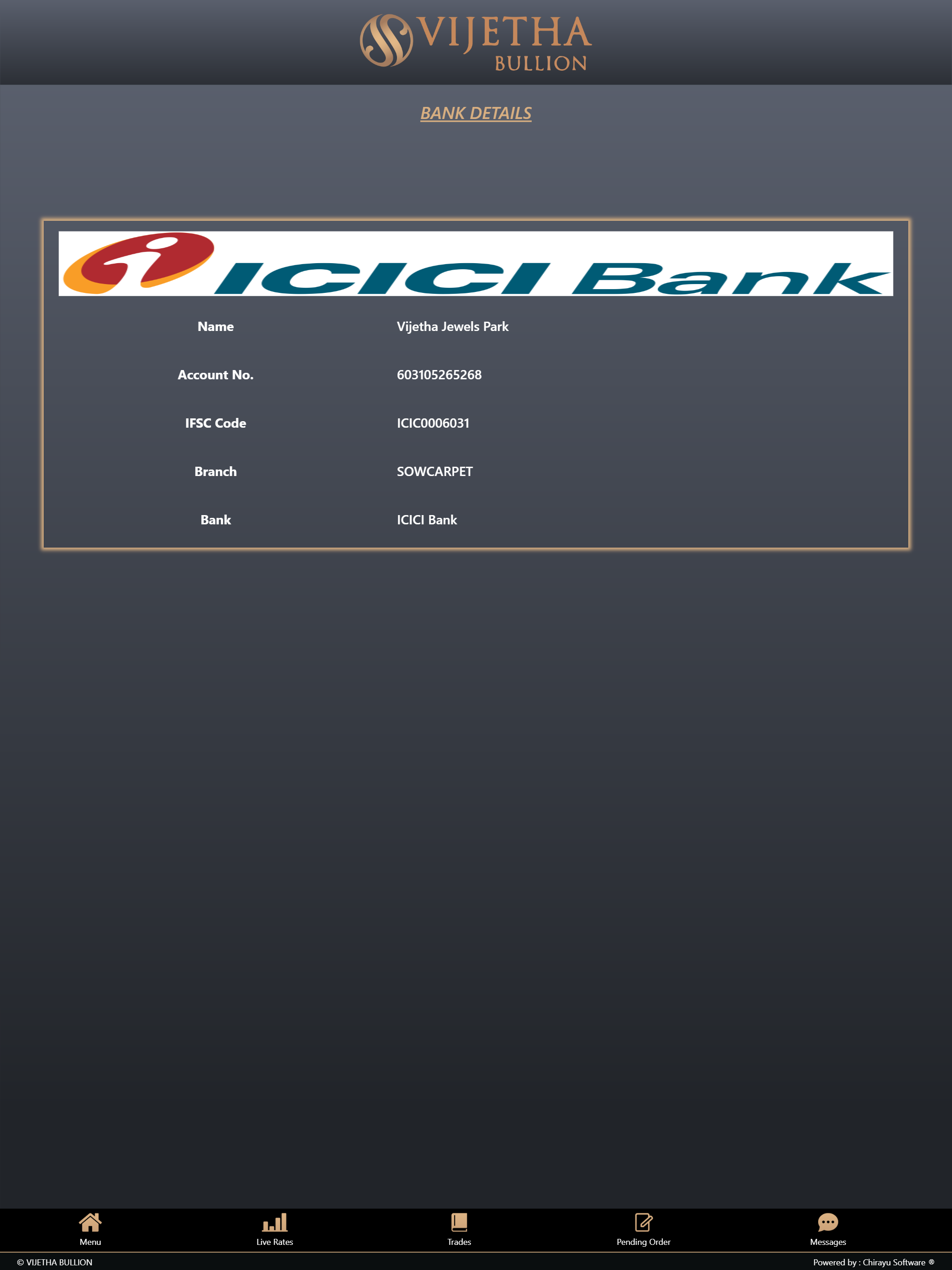 Vijetha Bullion screenshot 7
