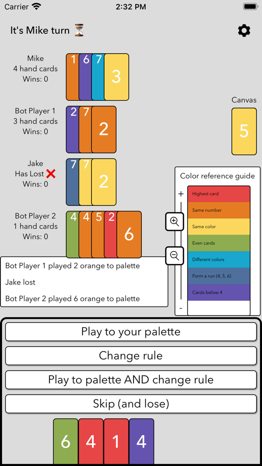 #1. Color7 Card Game (iOS) 由: Innerblooming LLC