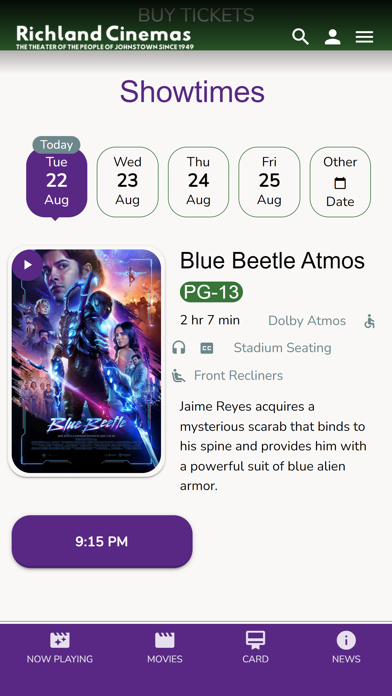 Richland Cinemas Screenshot