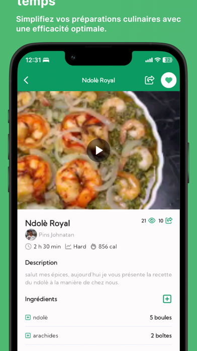 Afrik Delices Screenshot