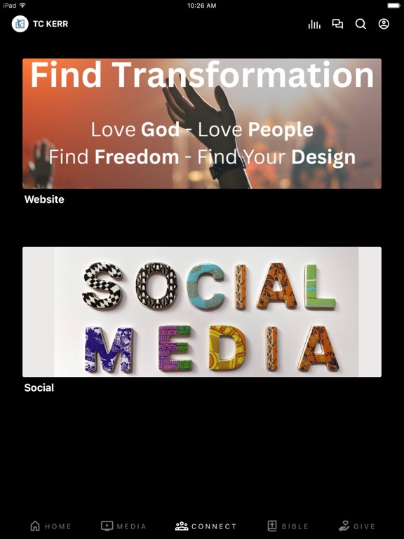 App screenshot