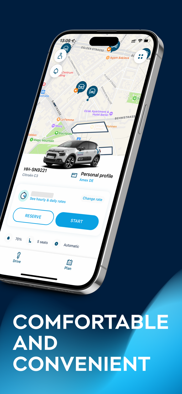 SHARE NOW car2go and DriveNow