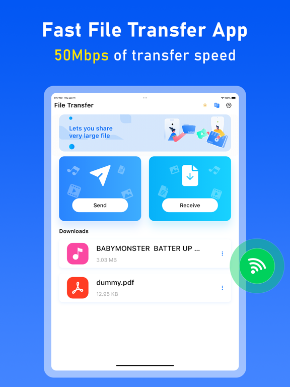 Screenshot #5 pour File Transfer - ftShare