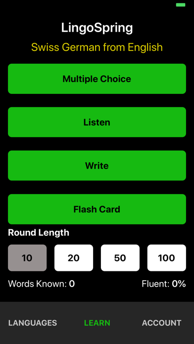 LingoSpring Screenshot