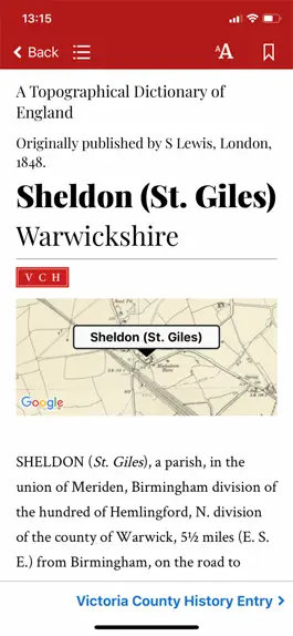 Game screenshot History of English Places hack