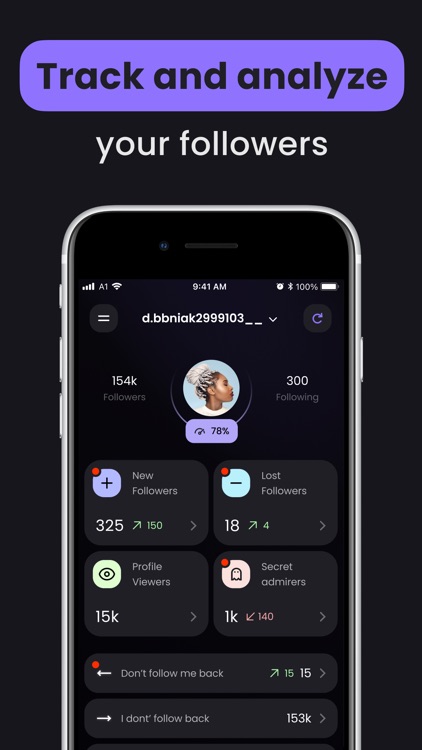 Followers & Unfollowers Report