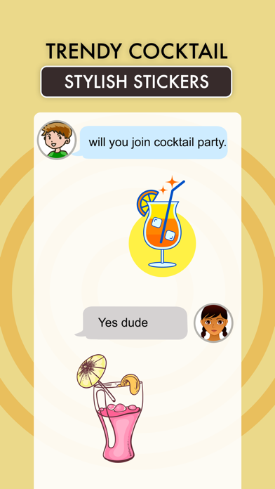 Cocktail Afterhours Bar Emojis Screenshot