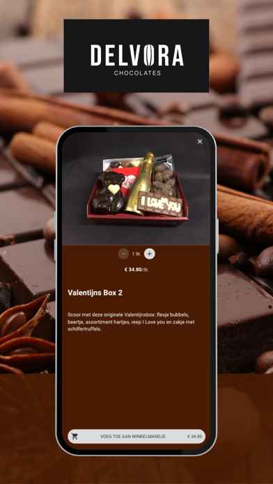 Delvora Chocolates Screenshot