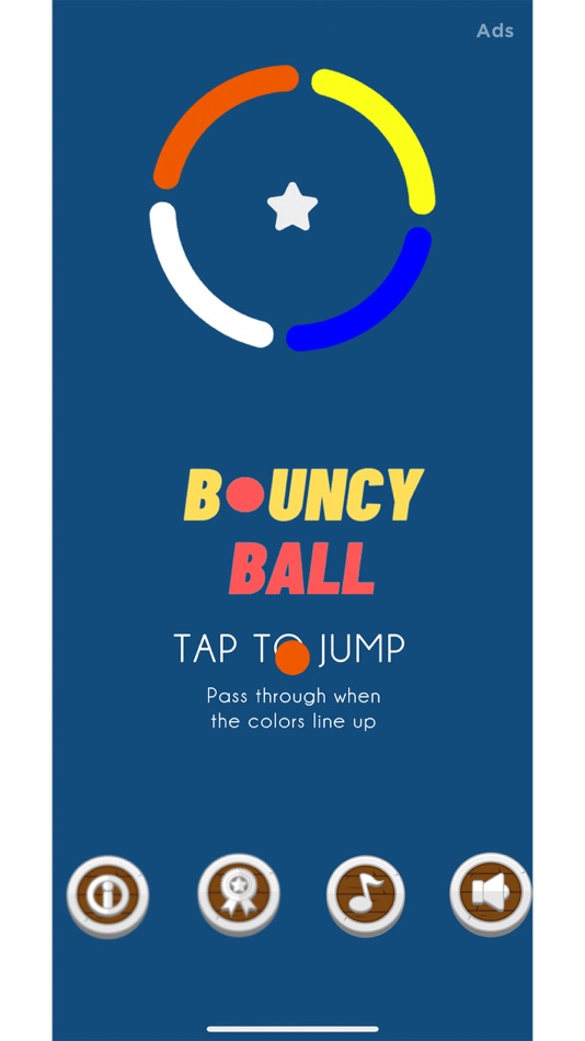 #1. Color Bouncy ball (iOS) 来自: Biancamano Ventures LTD