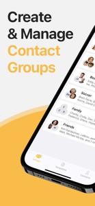 Contact Groups - Text & Email screenshot #1 for iPhone