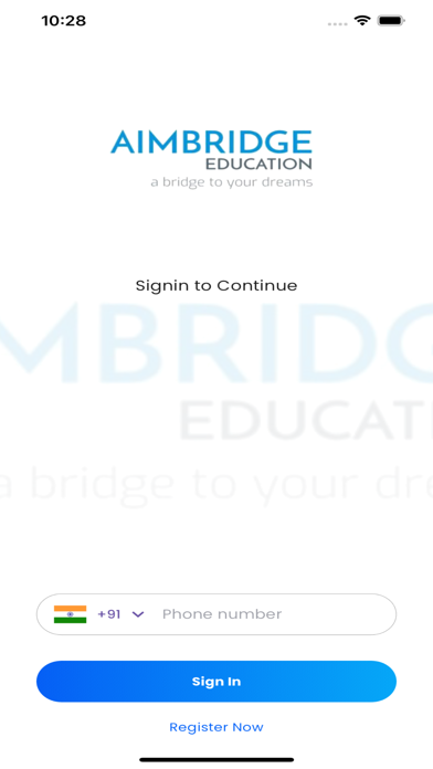 AIMBRIDGE CRM Screenshot