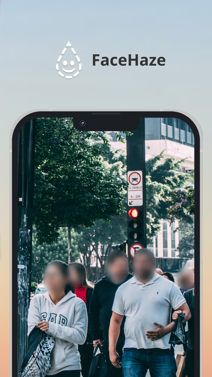 FaceHaze Blur Faces in Videos