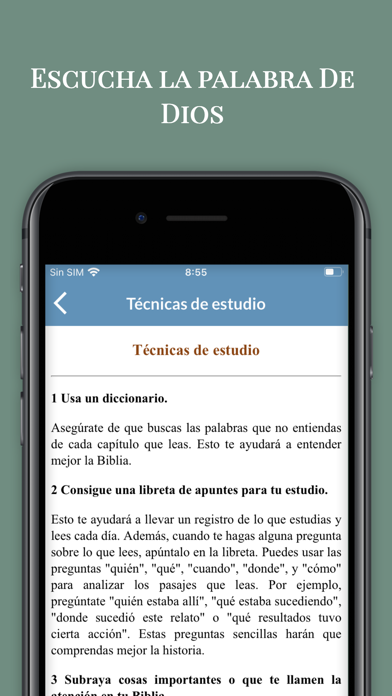 Biblia NVI en Español Screenshot