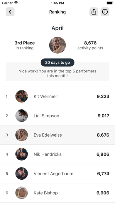 NRG Fitness Premium Screenshot
