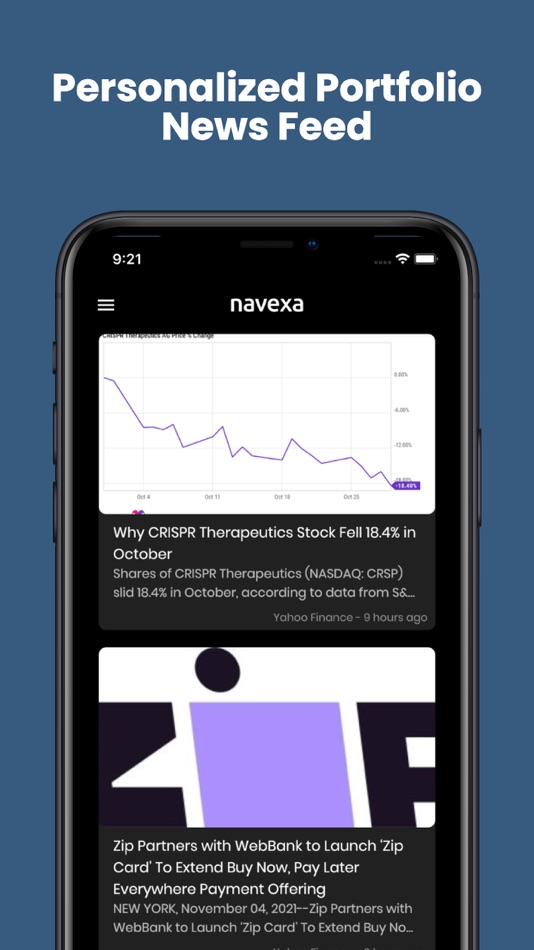 #5. Navexa Portfolio Tracker (iOS) Podle: Navexa