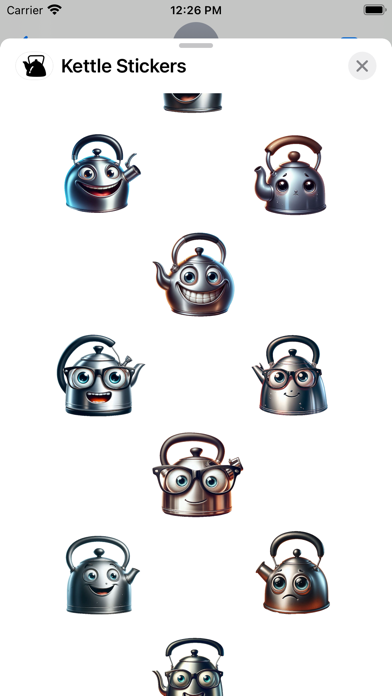 Screenshot #2 pour Kettle Stickers