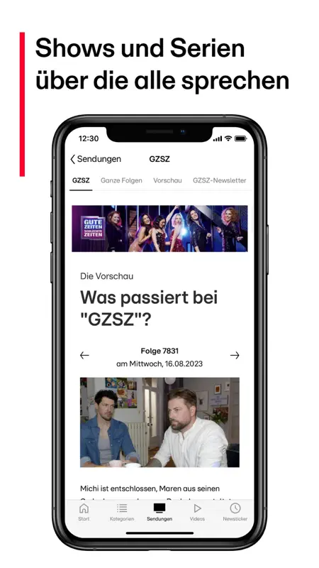 RTL.de: News, Stories & Videos screenshot 4 of 5