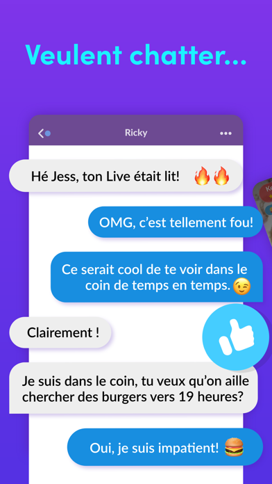 Screenshot #3 pour MeetMe - Meet, Chat & Go Live