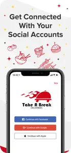 Take a Break Deliveries screenshot #2 for iPhone