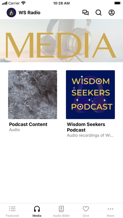 Wisdom Seekers Radio Screenshot